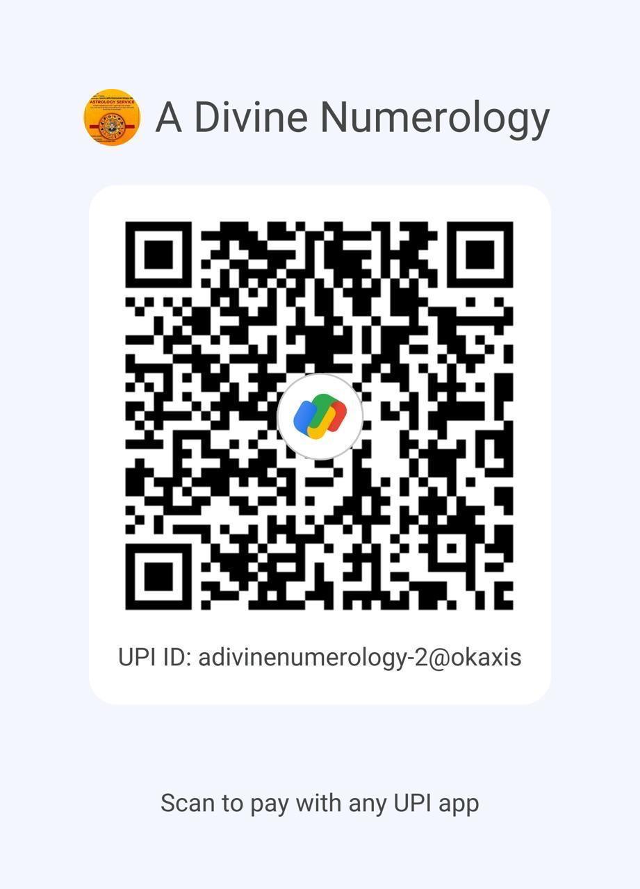 UPI QR Code — A Divine Numerology